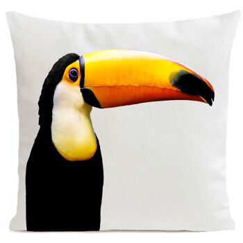 Coussin tropical - Mr. Toucan 5