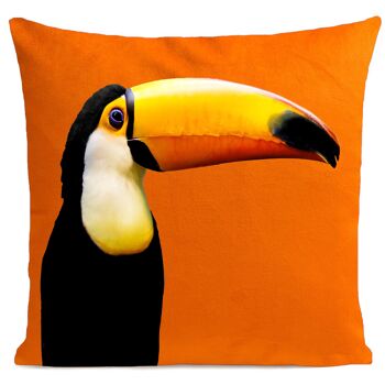 Coussin tropical - Mr. Toucan 6