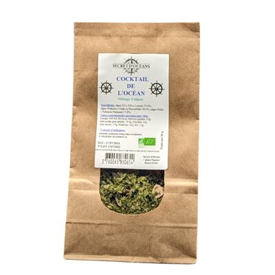 Organic dehydrated seaweed