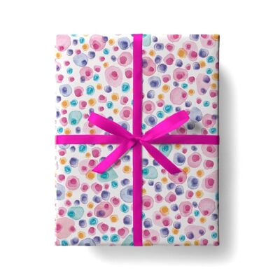 Papel de regalo y decorativo - Gotas