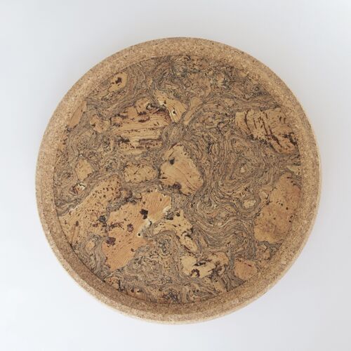 Natural Cork Round Tray