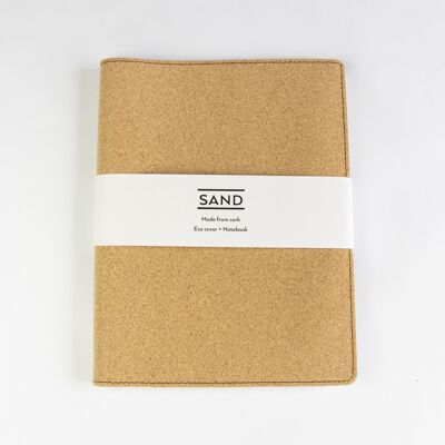 Couverture A5 Carnet Eco Sable + Recharge