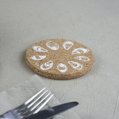 Oyster Cork Placemats & Coasters