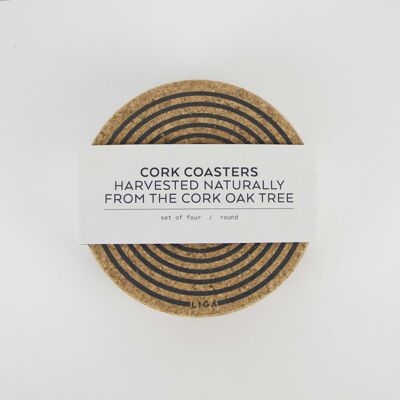 Orbit Cork Placemats & Coasters Sets