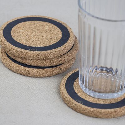 Earth Cork Placemats & Coasters Sets