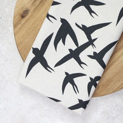 Swallows Organic Tea Towel