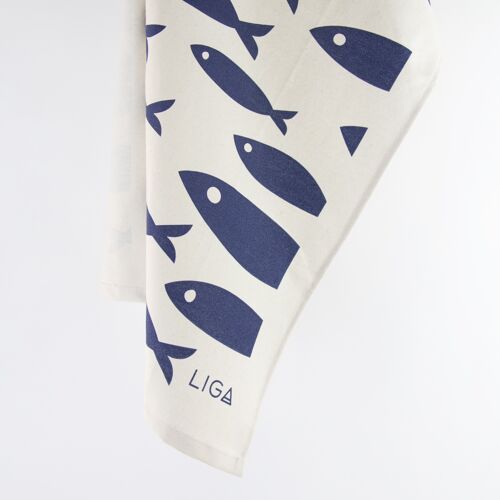 Fish Organic Tea Towels