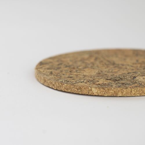 Round Natural Cork Placemats