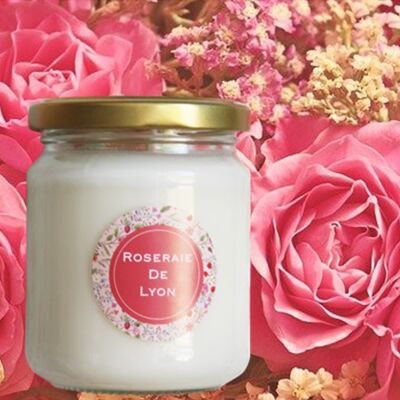 Roseraie de Lyon Candle 150g (Pink)