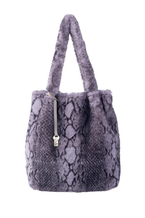 Francesca FB193 Faux Fur Tote