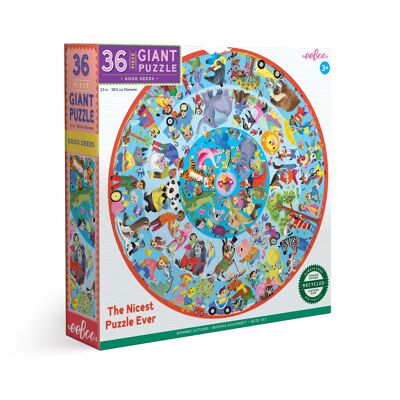 PUZZLE 36 BUONE AZIONI GIGANTI EEBOO