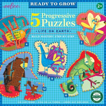 PUZZLE PROGRESSIF LA VIE SUR TERRE EEBOO 1