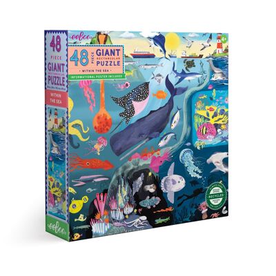 48 PUZZLE GÉANT DANS LA MER EEBOO