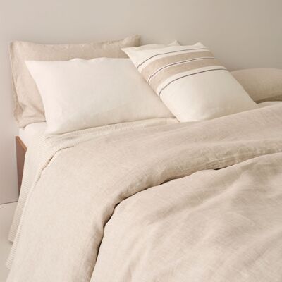 Linen Duvet Cover Linen Beige