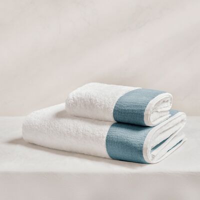 Handtuch aus 100 % Baumwolle 600 g Sand Wasser
