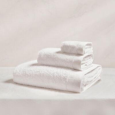 100% cotton towel 550g Ocean White