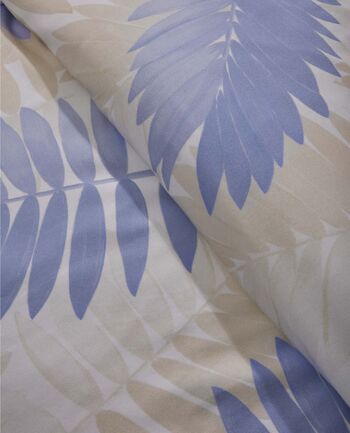 Ensemble de housse de couette en coton Bosco Blue 200 fils au pouce carré 3