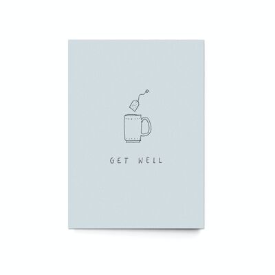 Postkarte "Get Well"