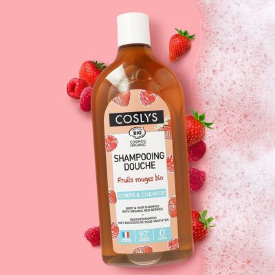 Red fruits shower shampoo