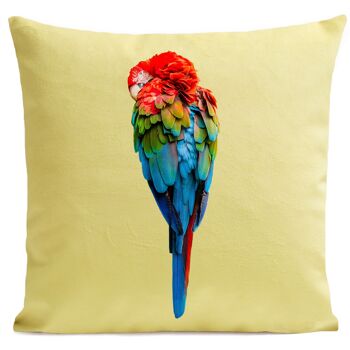 Coussin tropical - Perroquet Red Parrot 7