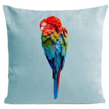 Coussin tropical - Perroquet Red Parrot 11