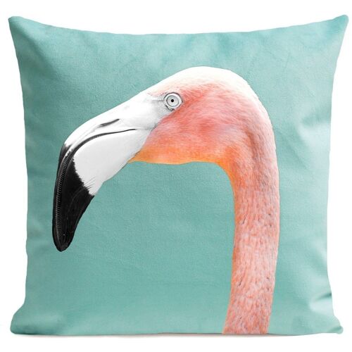 Coussin tropical - Mr. Flamingo