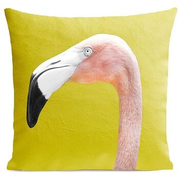 Coussin tropical - Mr. Flamingo 5