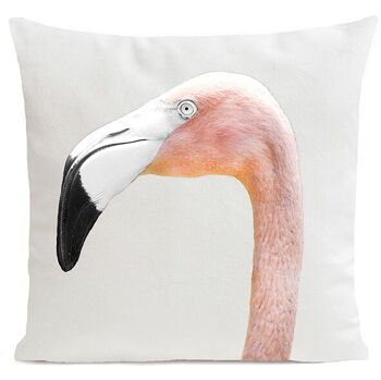 Coussin tropical - Mr. Flamingo 13