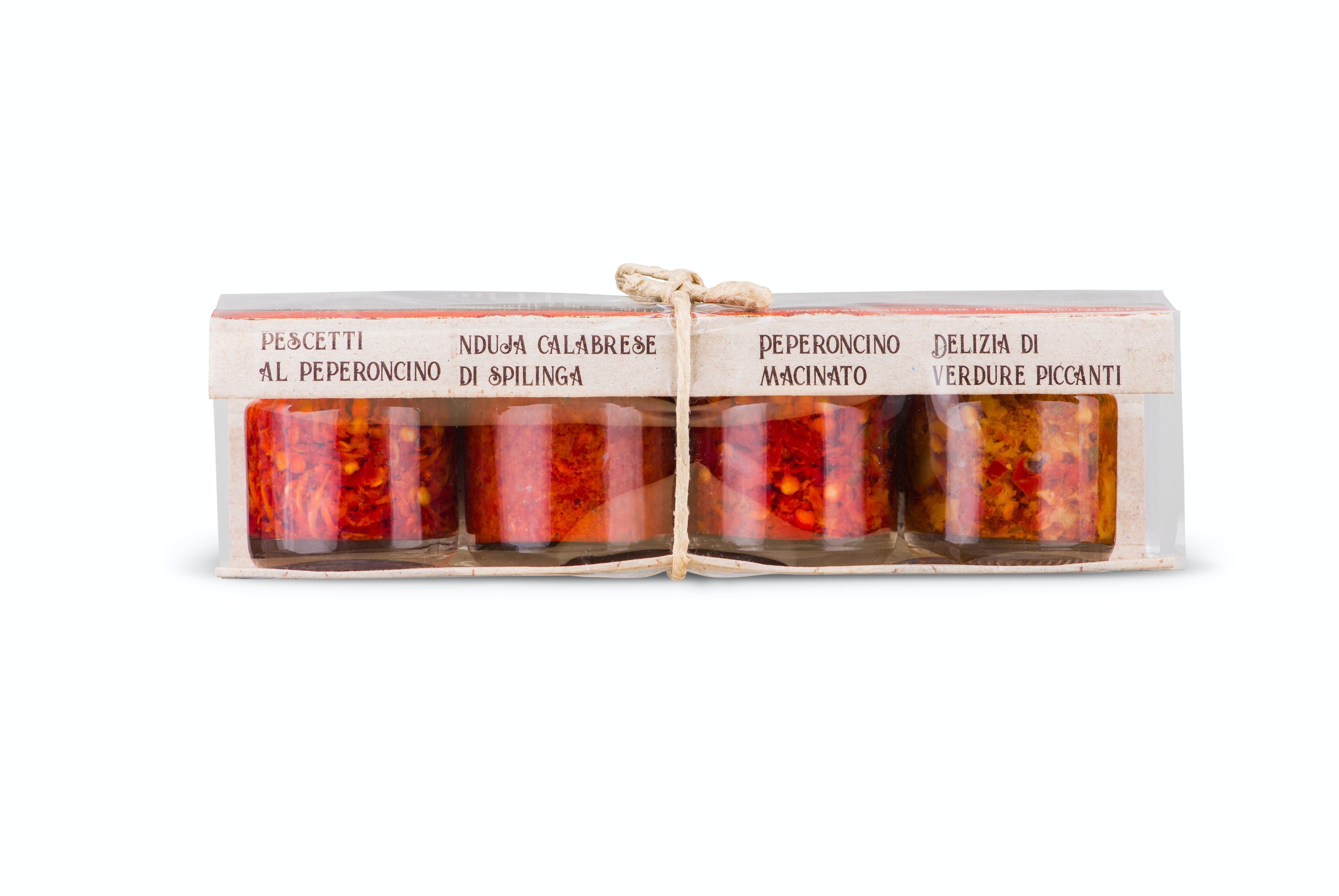Set di 4 specialità al peperoncino