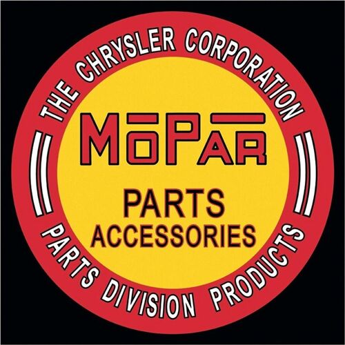 Plaque metal Mopar Parts Accessories