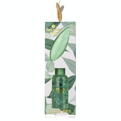 Ensemble de bain BOTANIC SPA dans un coffret cadeau, avec gel douche et savon