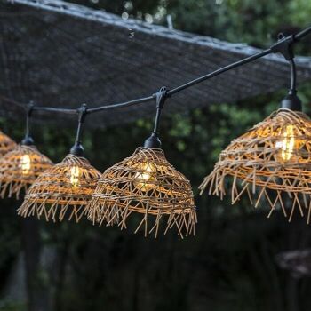 Guirlande lumineuse E27 HAWAII LIGHT 6m avec ampoules incluses 6