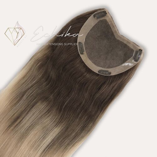 V-part Hairpiece | Sombré Blonde