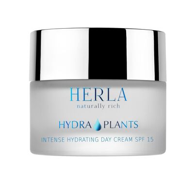 Intense hydration day cream SPF 15 with plant extracts - 50ml - HYDRA PLANTS - HERLA