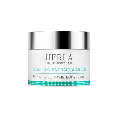 Firming and slimming body scrub with plankton and lipid extracts - 200ml - LUXURY BODY - HERLA