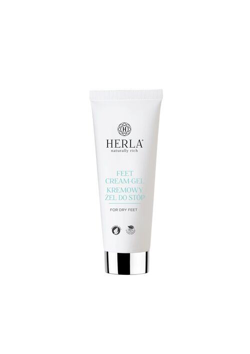Crème gel relaxante pour les jambes  pieds fatigués et enflés - 75ml - HERLA