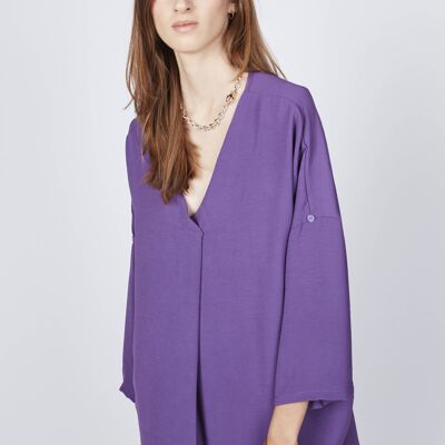 Flowy long-sleeved blouse 2