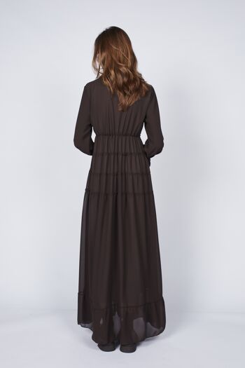 Robe longue à empiècements 1 3