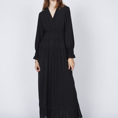 Long 2 panel dress