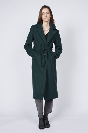 Manteau midi avec ceinture 3 1