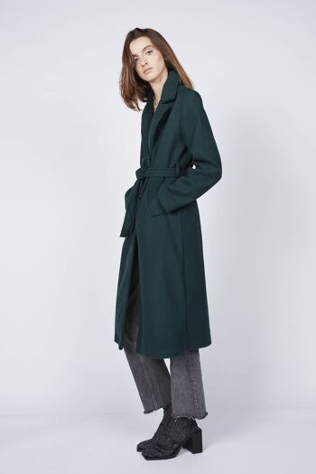 Manteau midi avec ceinture 3 2