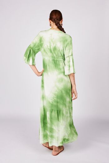 Robe longue tie-dye 1 3