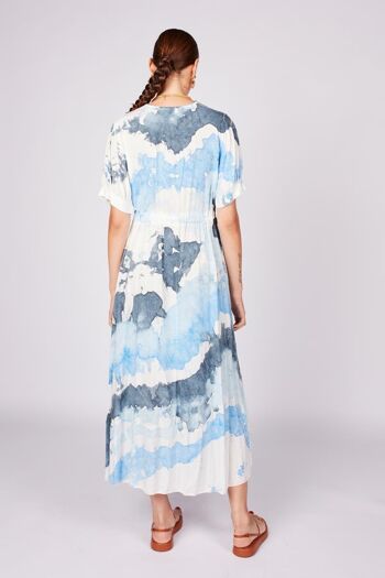 Robe longue tie-dye 2 3