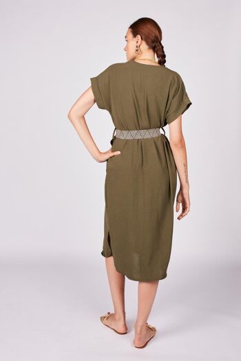 Robe midi ceinture 1 3