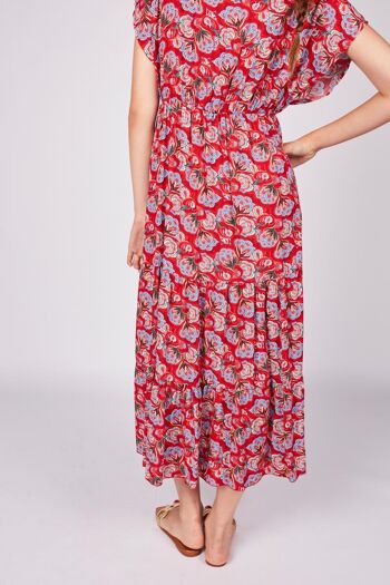 Robe longue imprimée 3 6