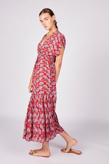 Robe longue imprimée 3 2