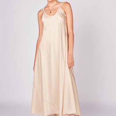 Satin slip dress 1