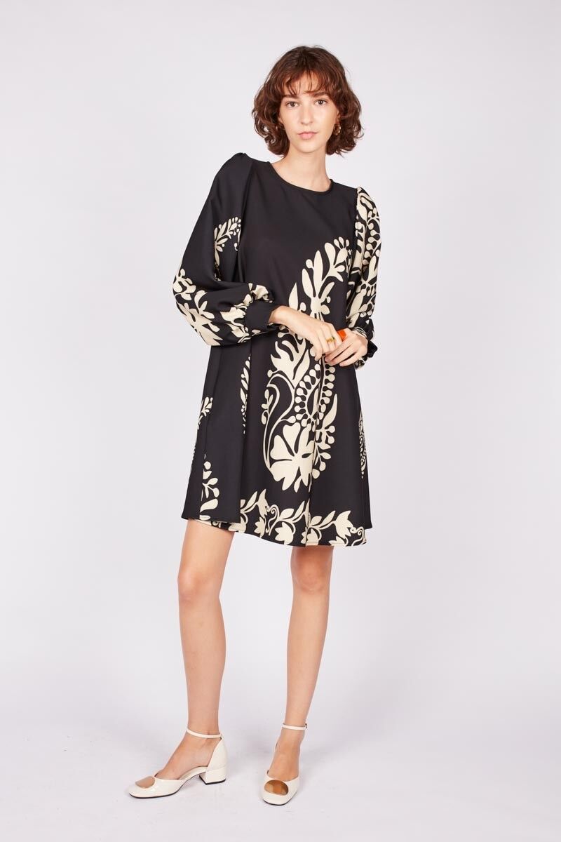 Abito corto svasato 2