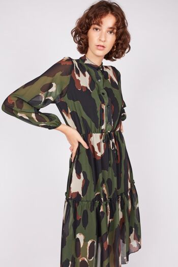 Robe imprimé militaire 5