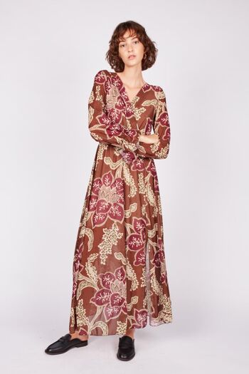 Robe longue imprimée 5 1